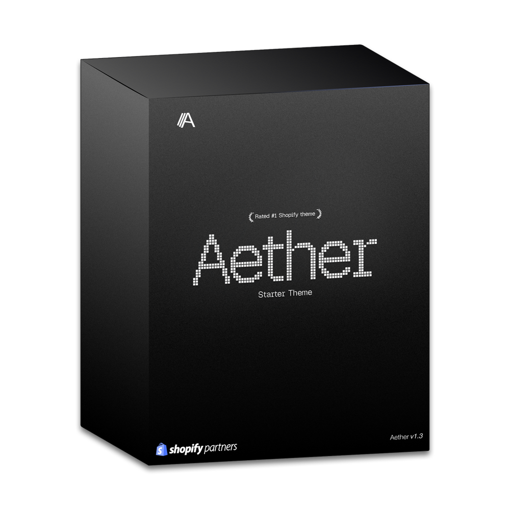 Tema de inicio Aether