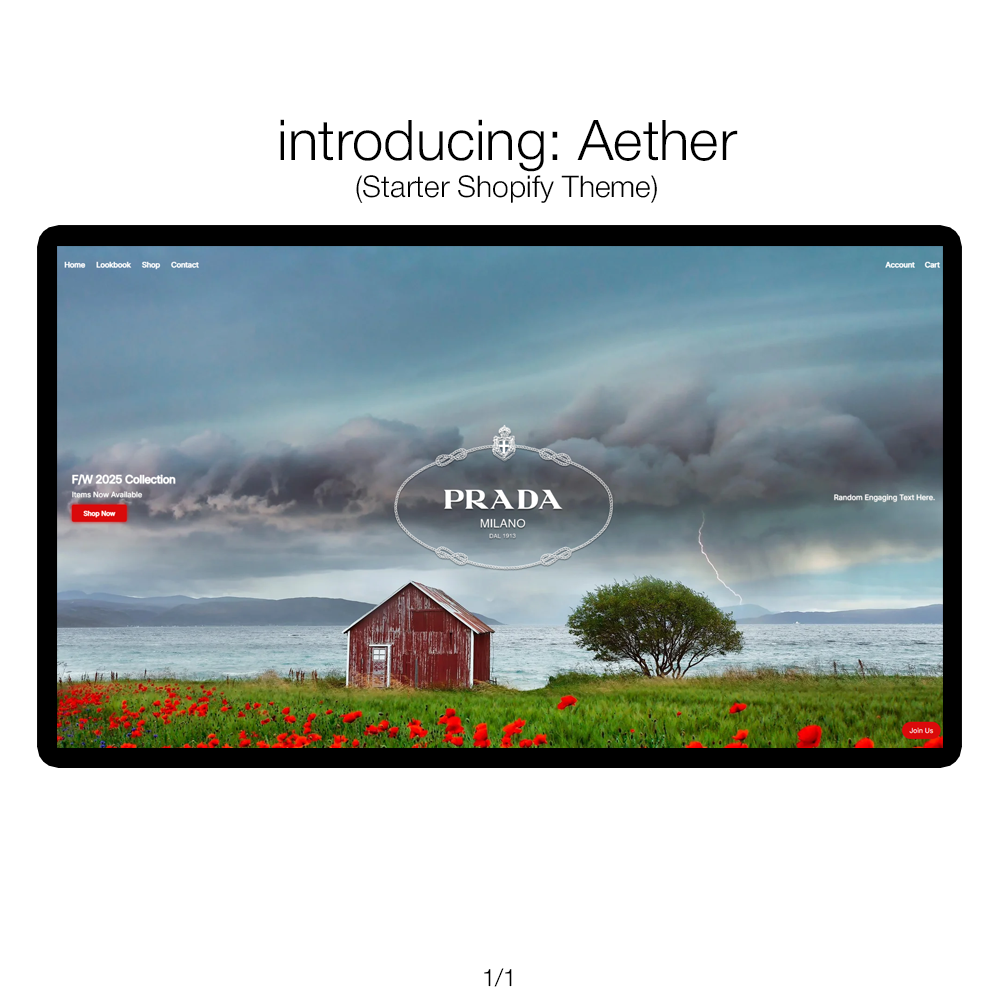 Aether Shopify Theme